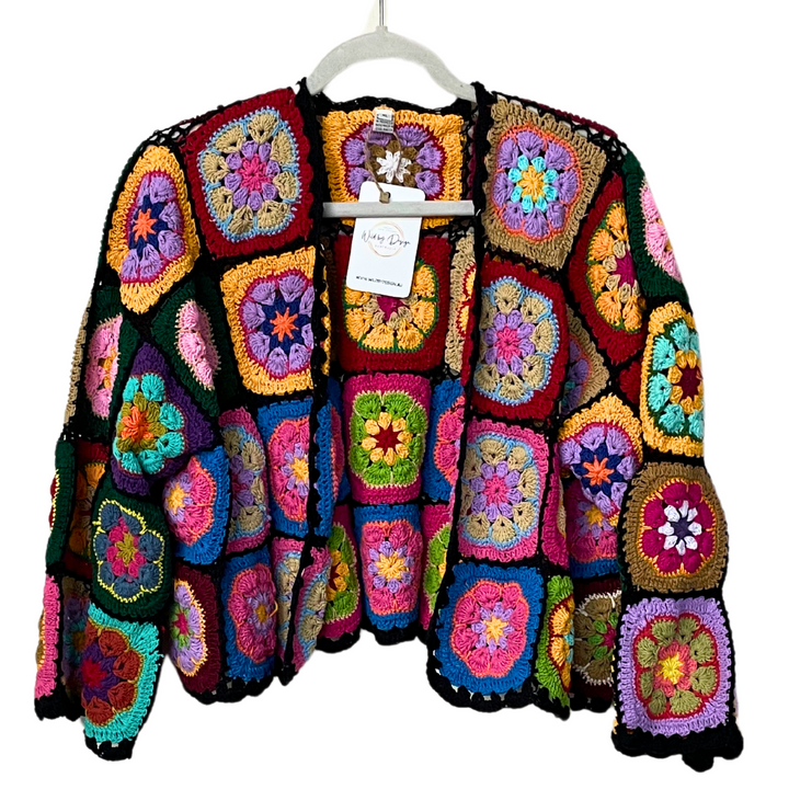 Handmade crochet cardigans - CURVE size 16-20