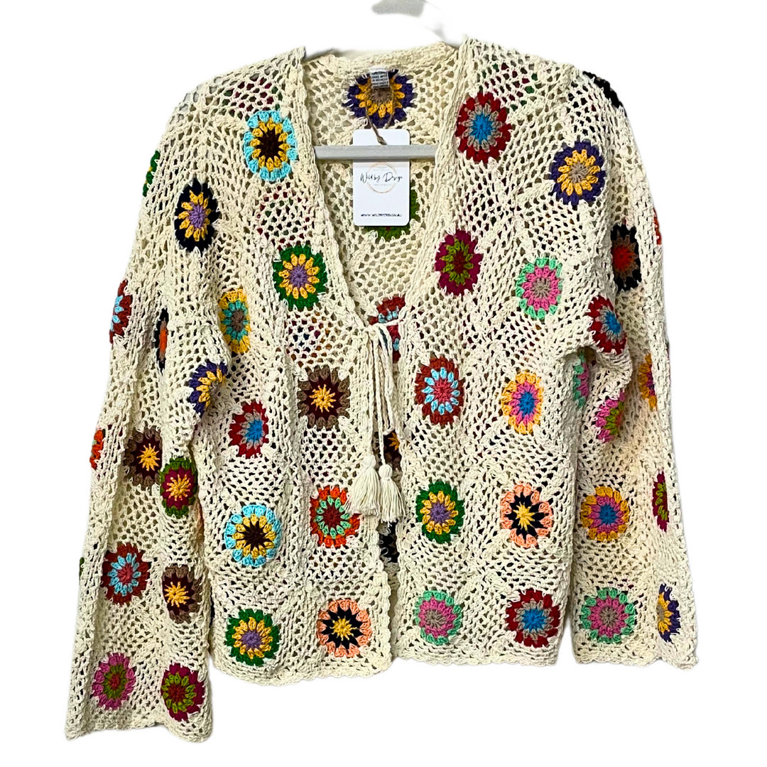 Handmade crochet cardigans - CURVE size 16-20