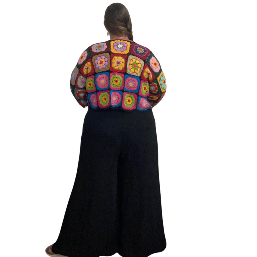 Handmade crochet cardigans - CURVE size 16-20