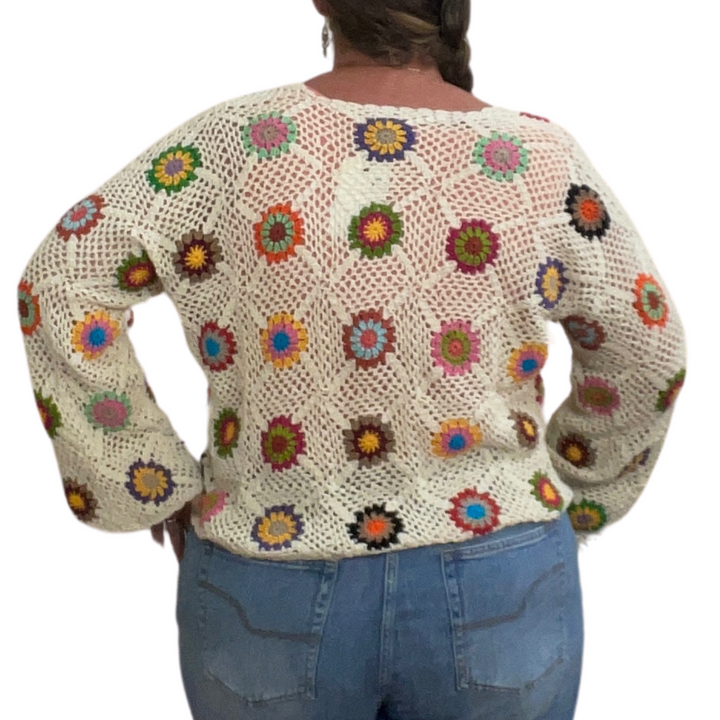 Handmade crochet cardigans - CURVE size 16-20