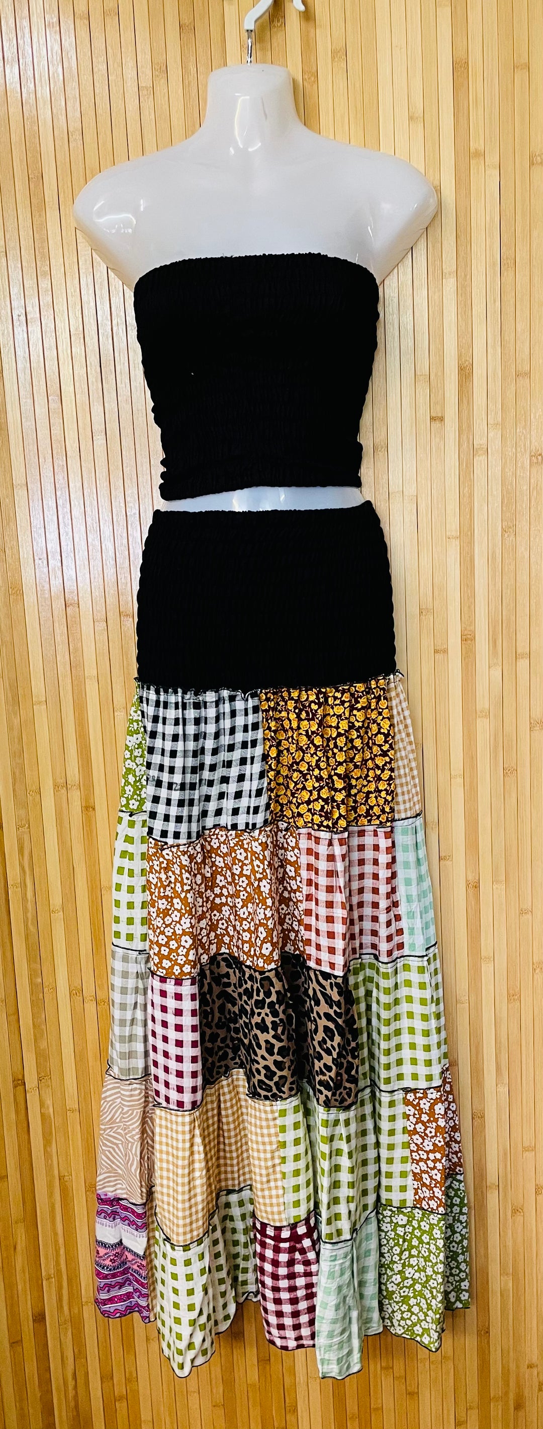 Yeppoon Beach Patchwork MIDI Dress or Skirt