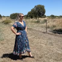 Wrap Dress size 10-12