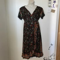 Wrap Dress size 10-12 - Image 5