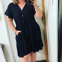 Boho Flowy Babydoll Dress – Oversized, Comfortable & Effortlessly Chic